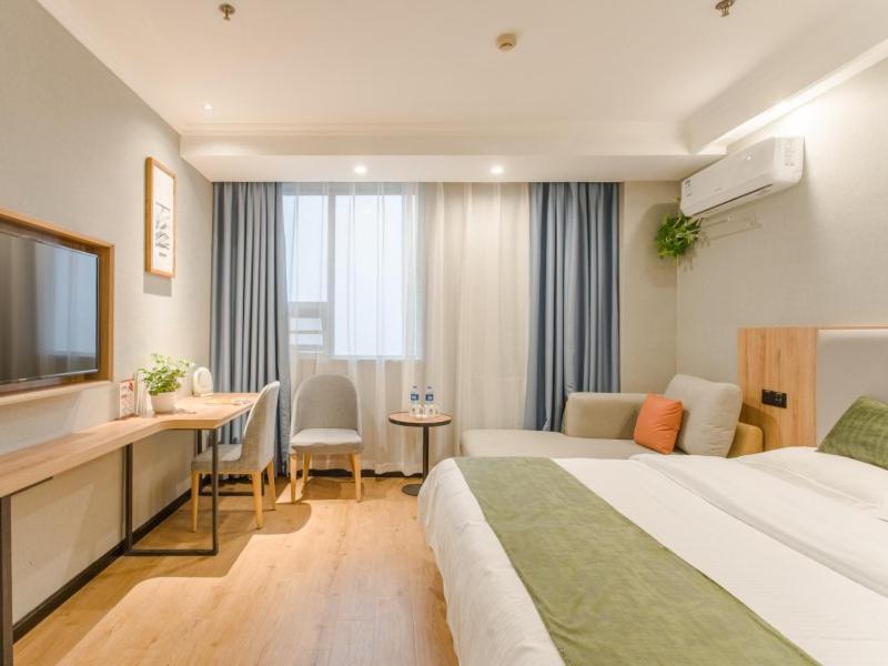 Greentree Inn Hefei Sanlian College Anda Qingyuan Campus Subway Station Wangdaying Luaran gambar